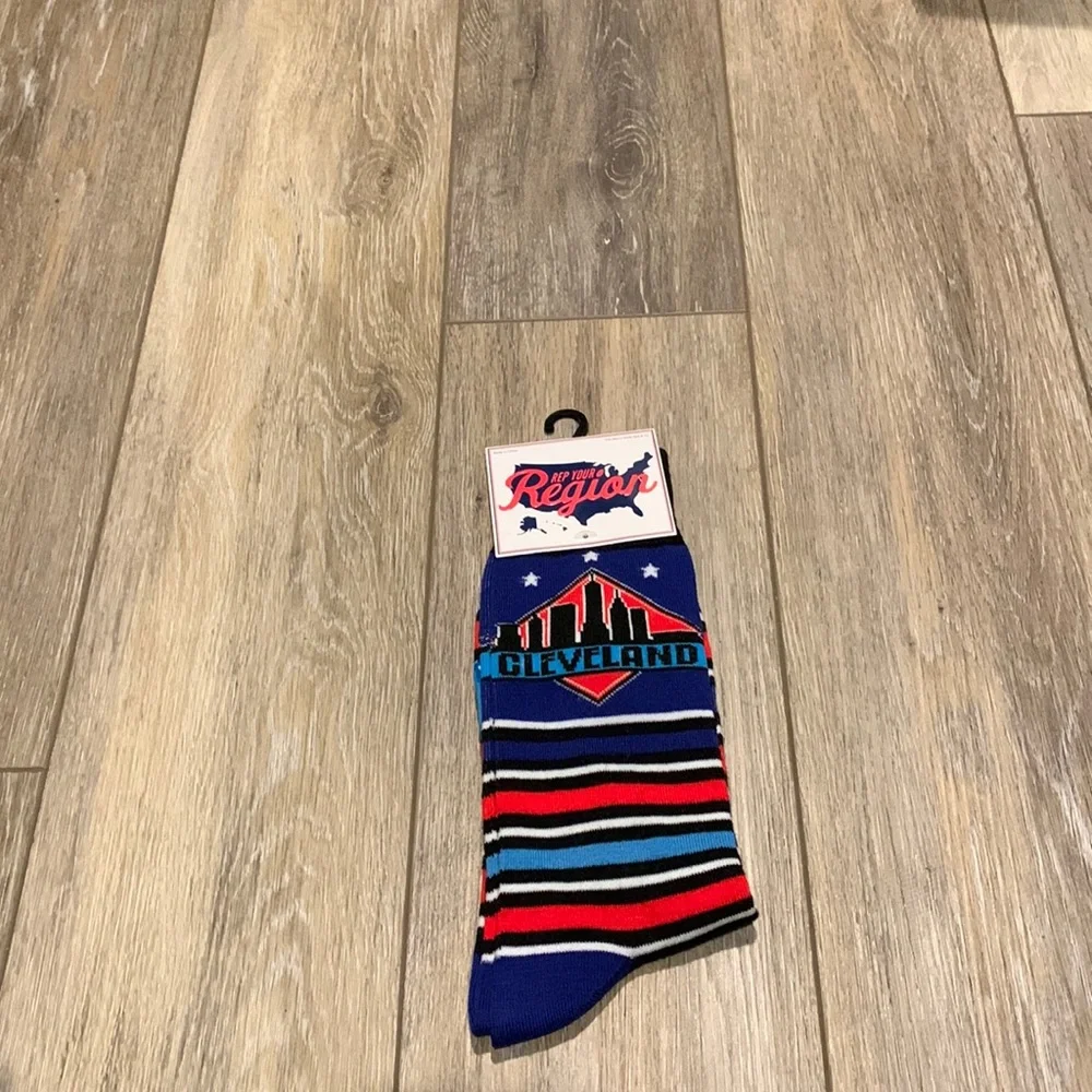 LMT: 5️⃣ Pairs of Rep Your Region Cleveland socks